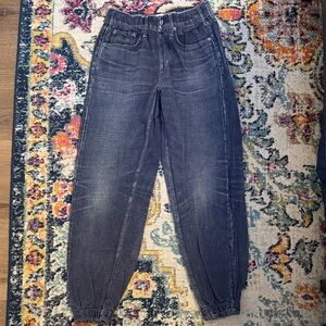 rag & bone dark wash denim jogger jeans